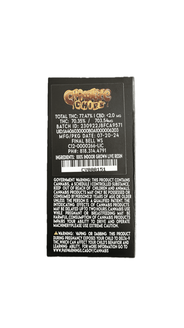 Chocolate Chips - Jungle Boys 1g - Image 2