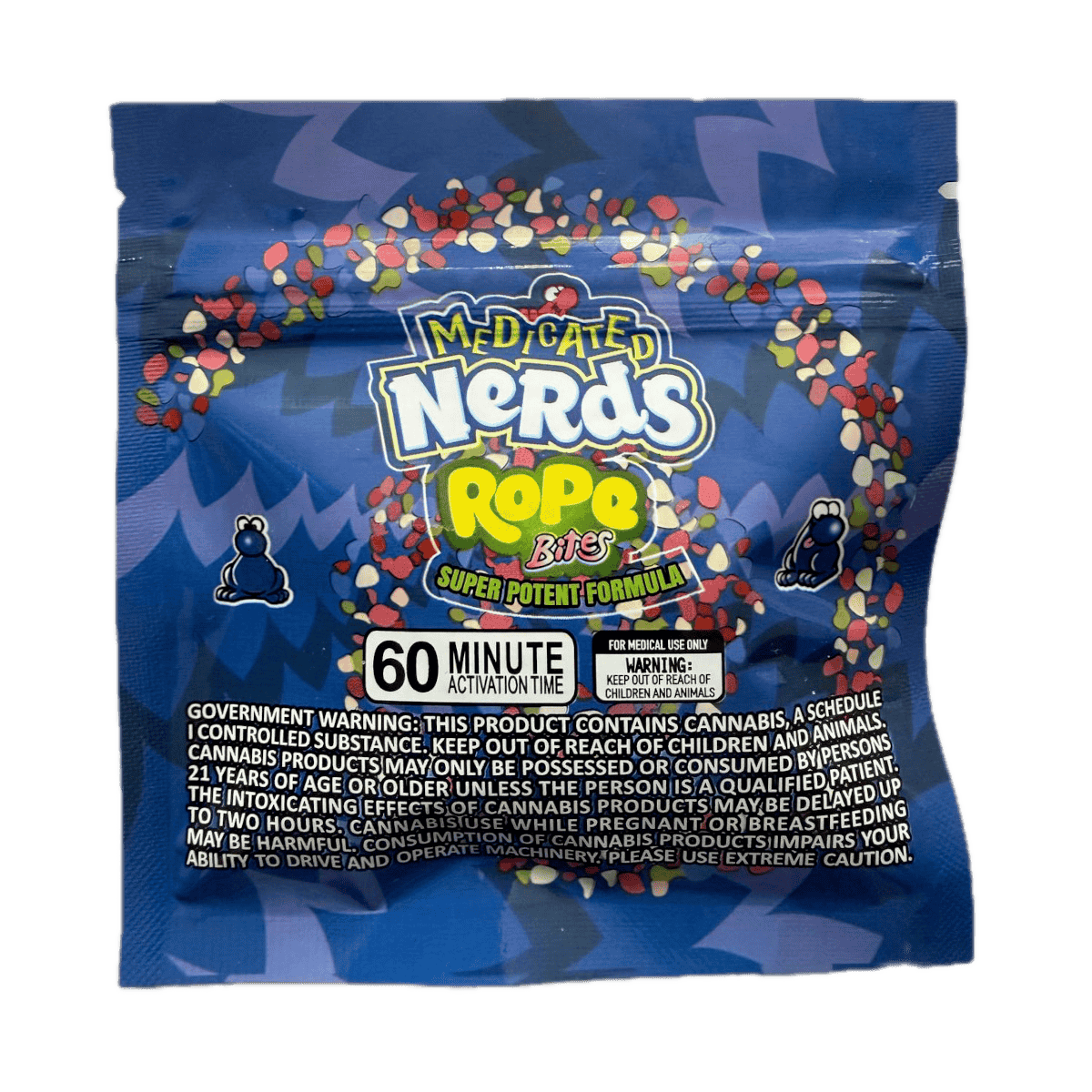Medicated Nerds- BLUE - Image 2
