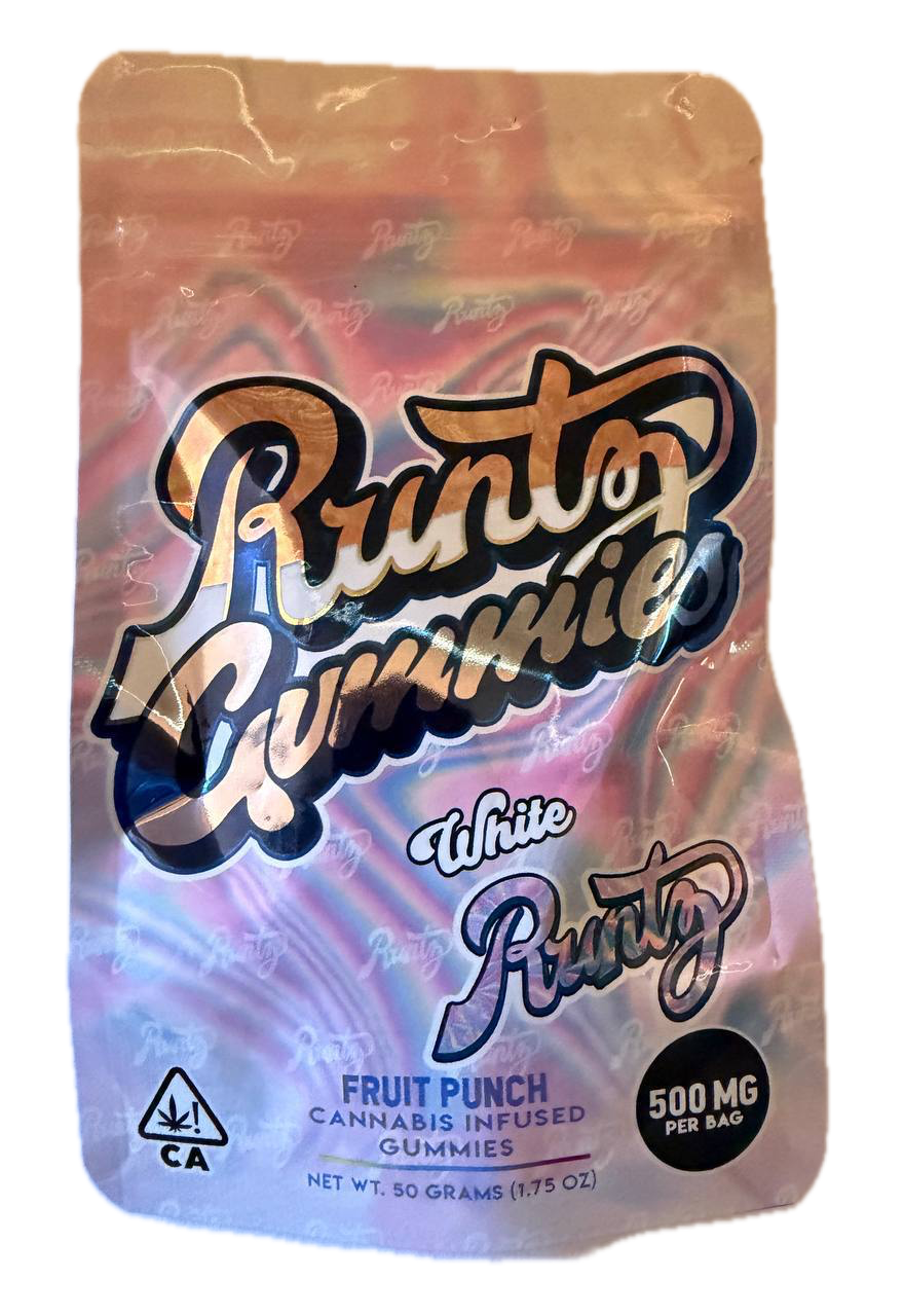 White Runtz Gummies – Fruit Punch (500mg)